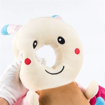 

Baby Head Protection Pad Baby Neck Cute Nursing Drop Resistance Cushion Baby Protect Free Delivery Toddler Headrest Pillow