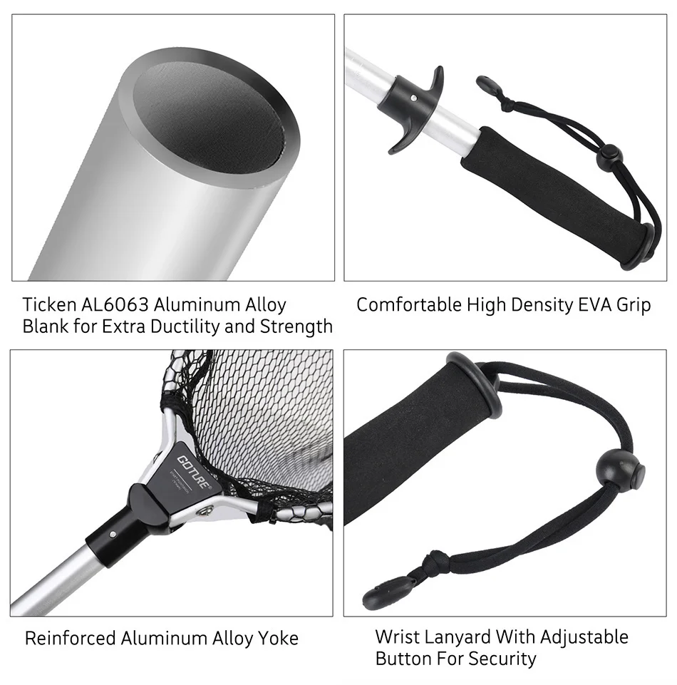 fly fishing net landing net (3)