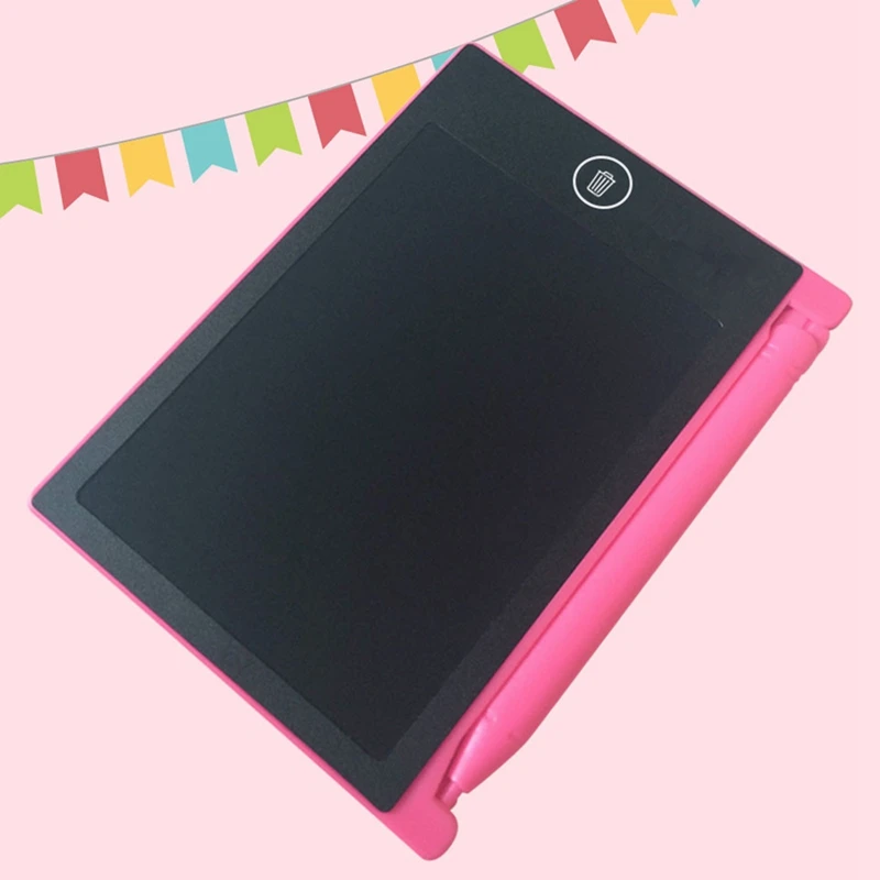 LCD Writing Tablet Paperless Memo Pad Writing Drawing Graphics Board 4.4 inch