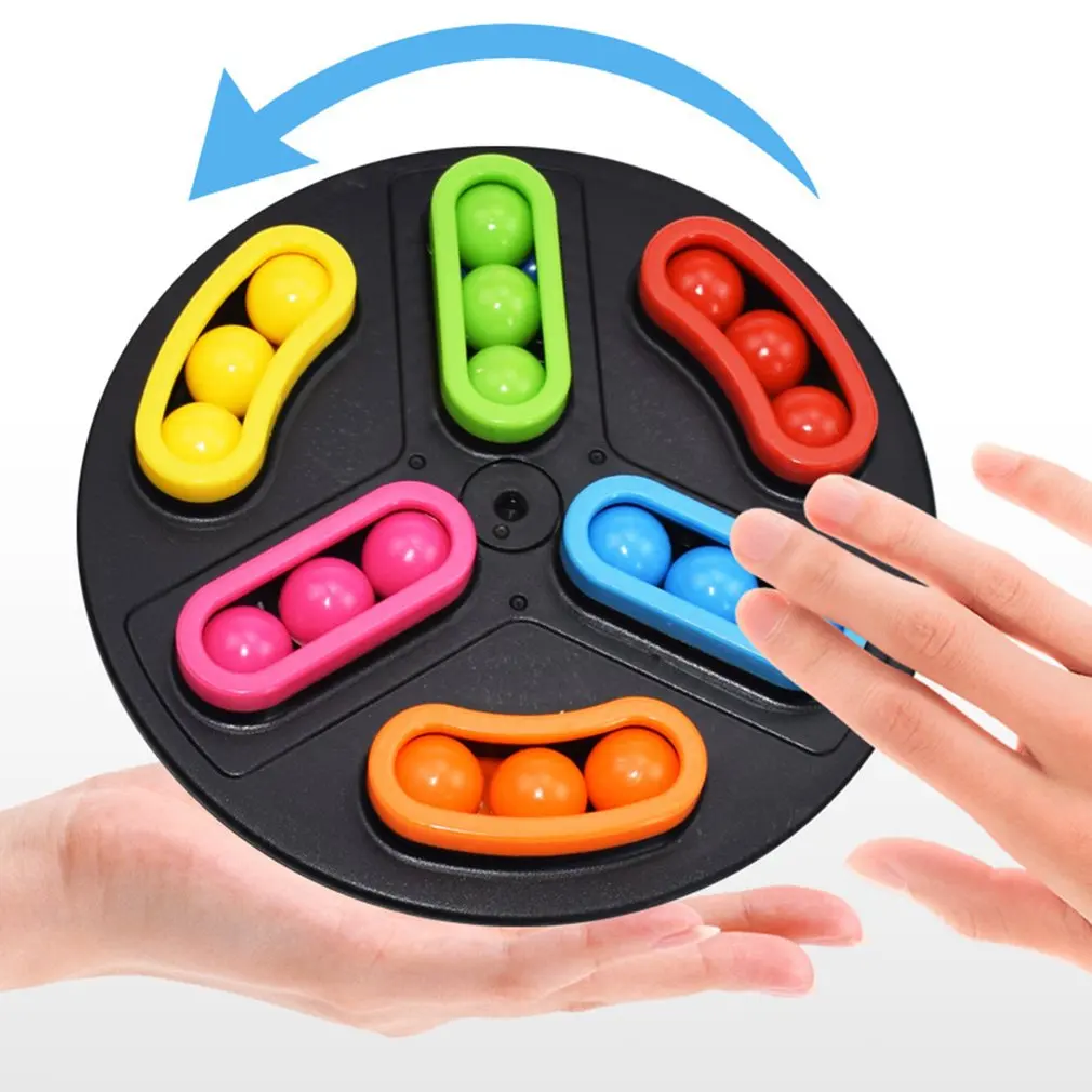 Пазлы для детей вращающийся диск переключатель бусины головоломка волшебный куб Непоседа скрипка рука сенсорная игрушка для взрослых детей обучающая игрушка