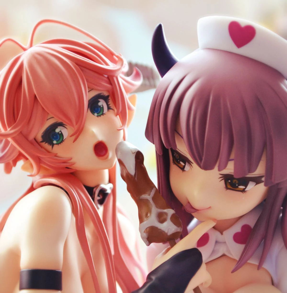 Японский аниме Q шесть KenKetsu Akuma Аканэ Black Devil вер. ПВХ Sexy Girls фигурка игрушка 16см| |