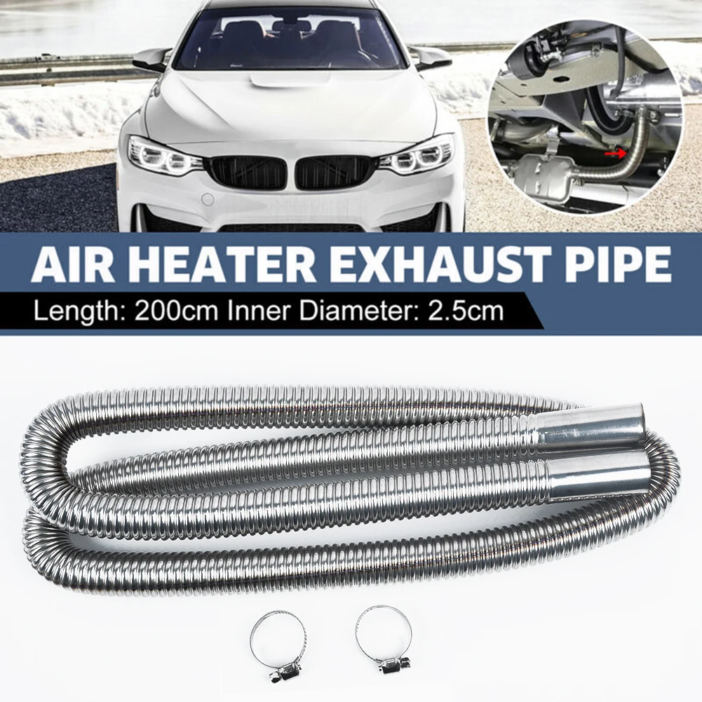 

Car Heater Exhaust Pipe Stainless Steel Exhaust Pipe Air Heater Tank Diesel For Eberspacher/Propex Heater Exhaust Pipe