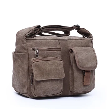 

Men's Vintage Canvas Military Satchel Messanger Bag Cross Body Shoulder Bag