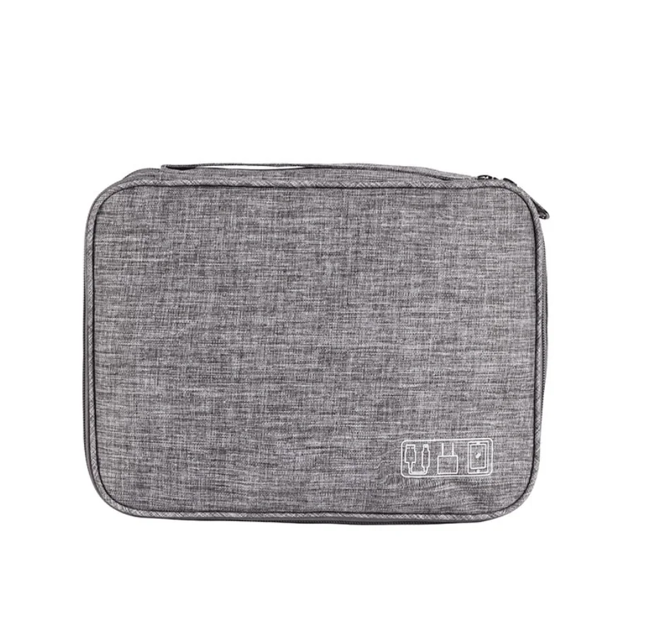 50pcs Shockproof Electronic Travel Accessories Digital Bag Earphone Storage Bag Gadgets Pouch Power Bank Charger Cable Organizer
