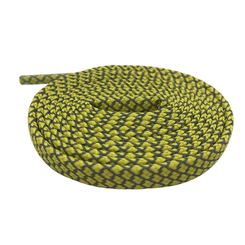 Официальные светоотражающие шнурки Coolstring на плоской подошве для ночного бега