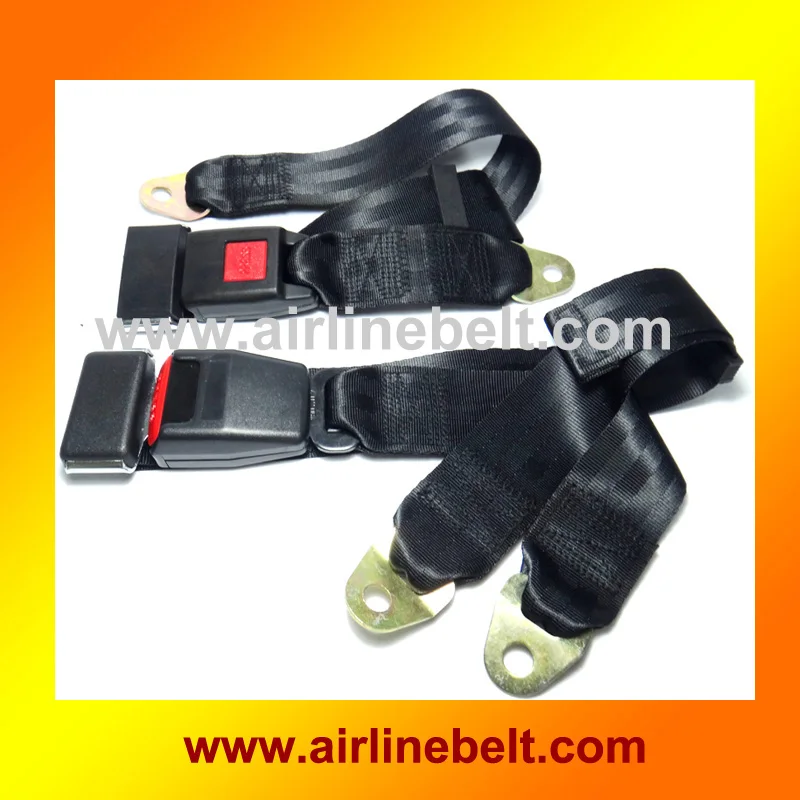 2 point 3points manual adjustable auto car safety seat belt lap for Go kart parts racing cart car accessories replacement - Цвет: two point-3