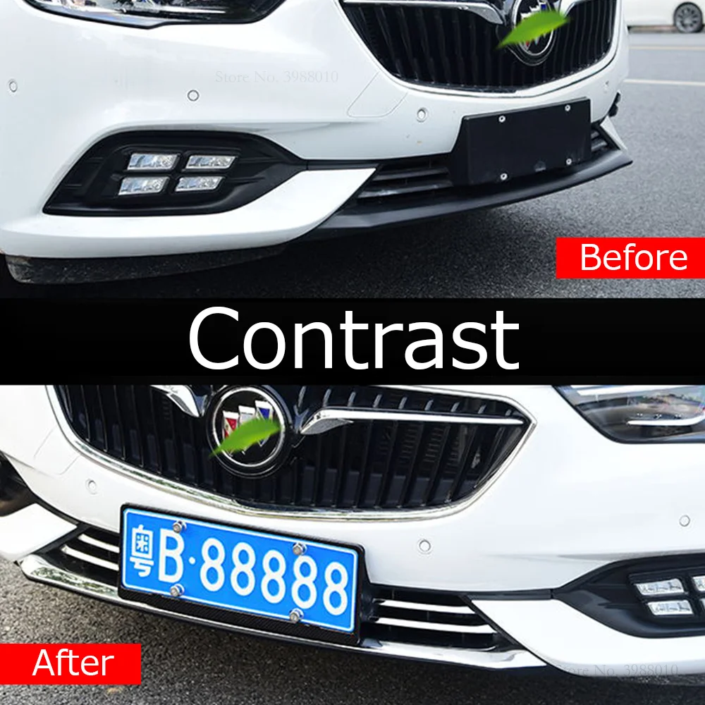 AITWATT для Buick Regal Автомобильная внешняя Нержавеющая сталь Передняя Центральная решетка радиатора гриль Стикеры для обклейки автомобиля Стайлинг автомобиля
