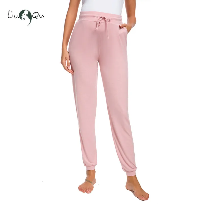 

Women's Maternity Loose Pants Sports Business Wear and Home Maternity Pants Drawstring Stretchy Lounge Pregnancy Pants For Work