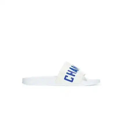 white champion sandals