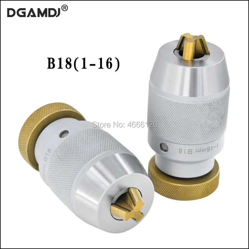 

new B18 (1-16MM) high precision drill chuck keyless drill chuck self-tightening automatic locking
