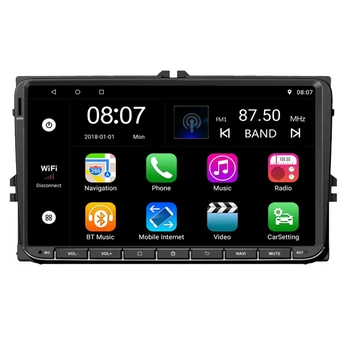 

9 Inch Android 9.1 Pair 2Din Car Radio Gps Auto Radio 2 Din for Passat/Golf/Skoda/Seat Wifi Bluetooth