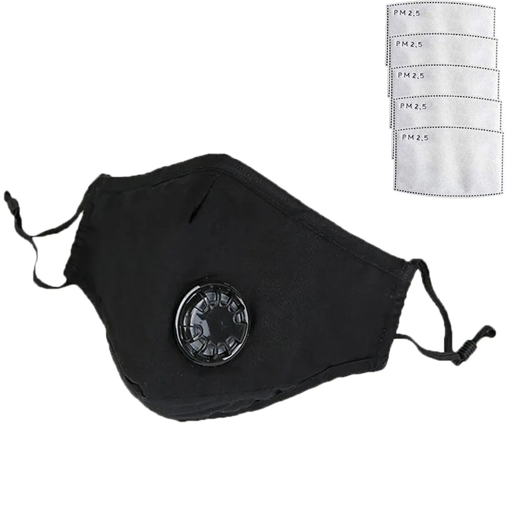 Reusable Cotton Comfy Breathable Safety Air Fog Respirator Washable Mask For Women Foggy Haze Pollution Mouth Cover Dropshipping |