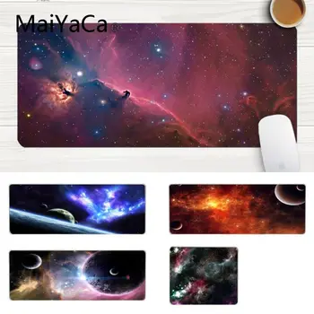 

MaiYaCa New Design Blue Outer Space Laptop Computer Mousepad Laptop Gaming Lockedge Mice Mousepad