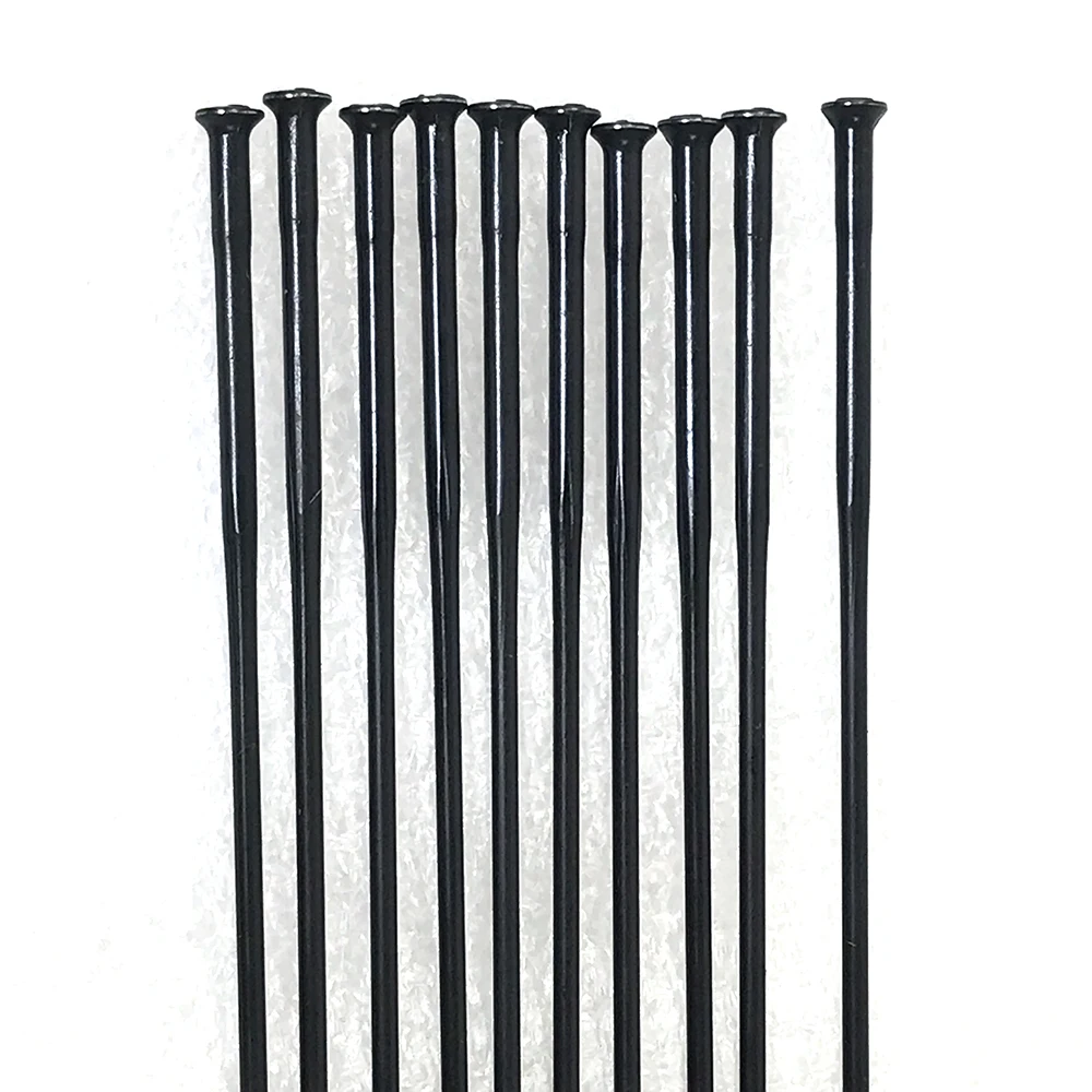 10pcs Pillar PSR TB2015 Round Spokes Original Triple Butted 2015 Stainless Straight pull Gauge14G NO CUTTING 256 266 286 296 306 bicycle parts bike accessories bicycle spokes