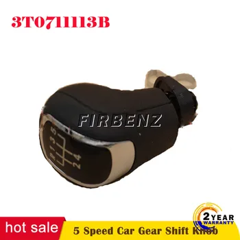 

Free Shipping 5 Speed Gear Shift Knobs With Giator Leather Boot For Skoda 3 T II 09-12 SUPERB II 08-12 MK2 II 2