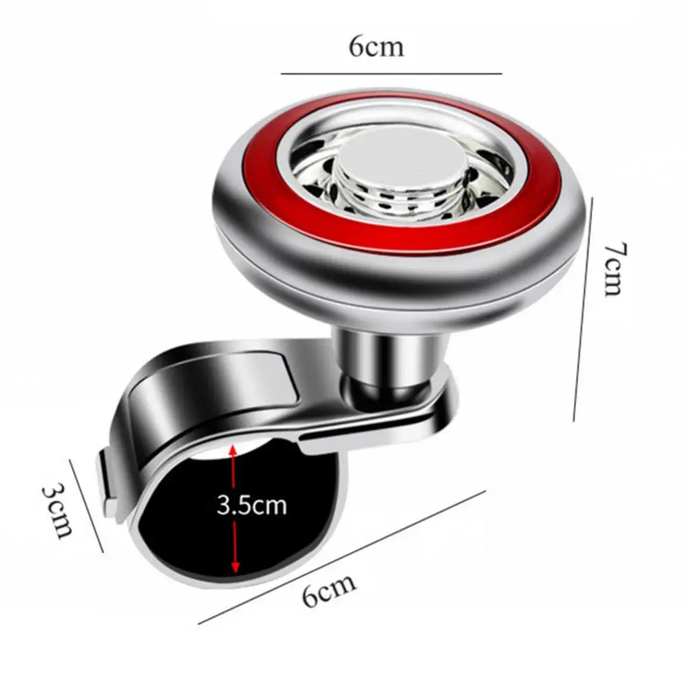 Steering Wheel Spinner Booster Ball Handle Knob Anti-slip Car Vehicle Steering Wheel Hubs