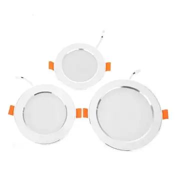 

85-265V SMD 2835 LED Ceiling Down Lamp Radar Human Motion Sensor Downlight