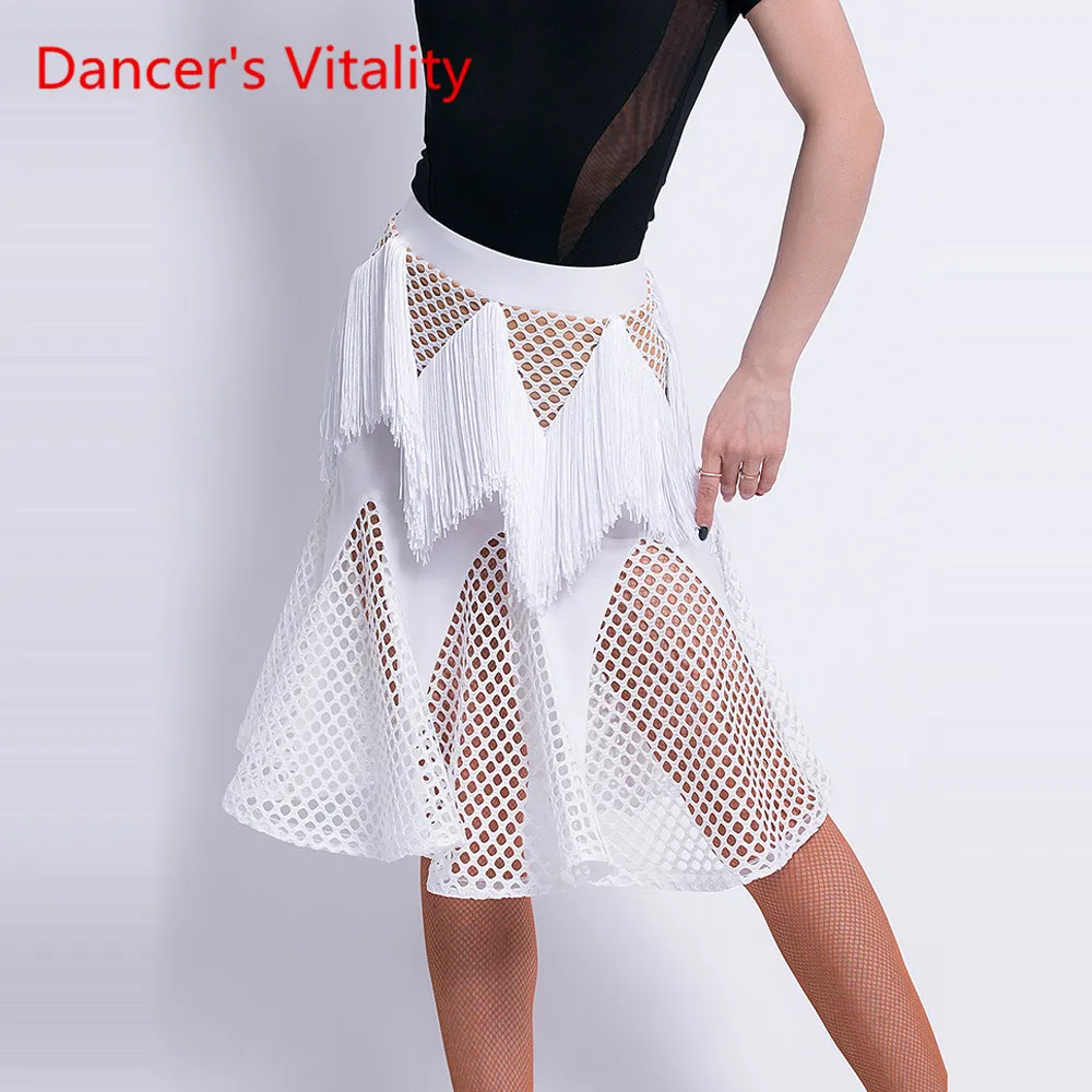 

Latin Dance New Sexy Practice Clothes Female adult Professional Stage Competition/Performance Dance Tassel Skirt
