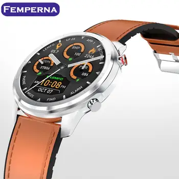 

Femperna Full Round Touch 360*360 Smart Watch Men Heart Rate Monitor Smartwatch Bluetooth 5.0 Weather Watch Face Sport Watch Men