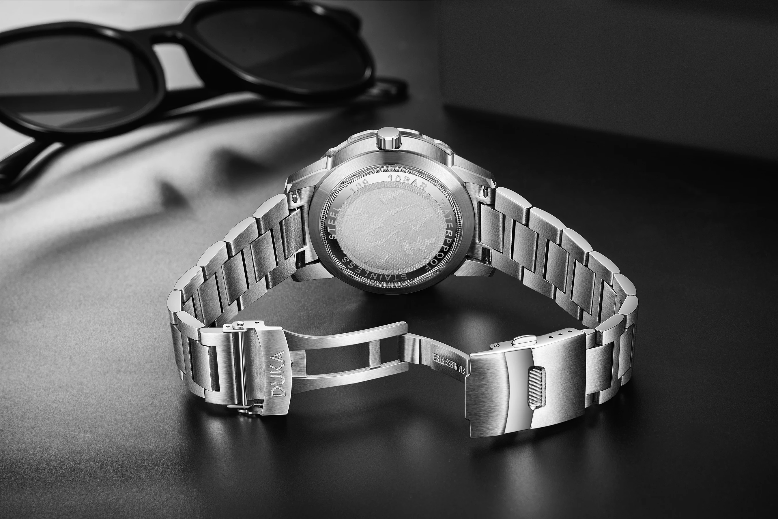 2021 New DUKA Wrist Watch Brand luxury Automatic watch for men mechanical watch men NH35 ceramics Bezel 100m Steel Diver Watch