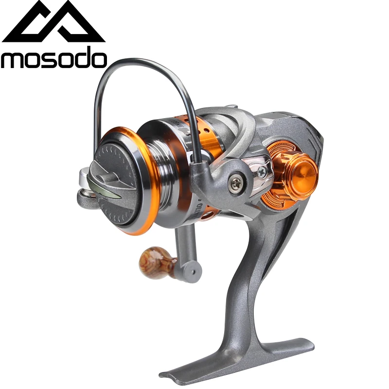 Mosodo Spinning Ice Fishing Reel Winter 12BB + 1 Bearing Wheel Balls 500 Series Metal Wooden Left/Right Handshake Tackle | Спорт и