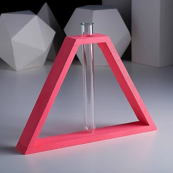 

Frame-vase "pyramid", 28,5X18,5 cm, pink 4262915