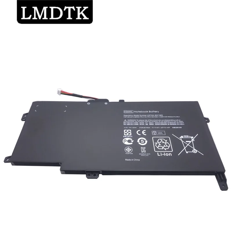 

LMDTK New EG04XL Laptop Battery For HP Envy 6-1051ER 6-1006EA 6-1004TU HSTNN-IB3T TPN-C103 TPN-C108 HSTNN-DB3T 14.8V 60WH