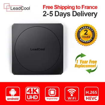 

Android TV Box Leadcool W Amlogic S905W Quad Core 4K H.265 Smart Tv Box Original Chip 2.4GHz WiFi Leadcool TV receiver Android