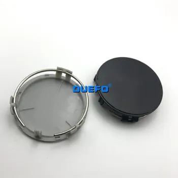 

100pcs/lot 75mm Black Silver Wheel Center Caps Wheel Hub Rim Cap Cover Badge Emblem For Benz Accessories Styling