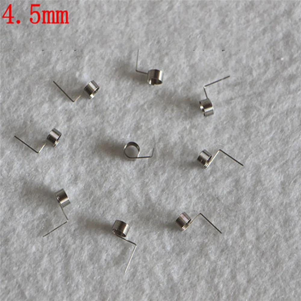 5pcs/set 3.5mm/4.3mm/4.5mm Ground Spring Oscilloscope Probe Torsion Spring for Tektronix Oscilloscope Probe Spare Parts