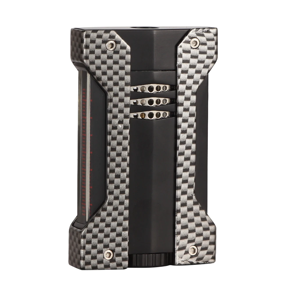 1 Flame Jet Torch Cigar Lighter Butane Refillable Windproof Powerful