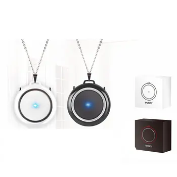 

Wearable Air Purifier Necklace Mini Portable USB Air Cleaner Negative Ion Generator Low Noise Air Freshener USB Charge