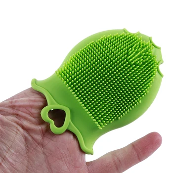

Silicone Baby Massage Wash Pad Soft Face Care Tool Deep Cleaning Silicone Shampoo Brush Shower Bath Hair Cleanser