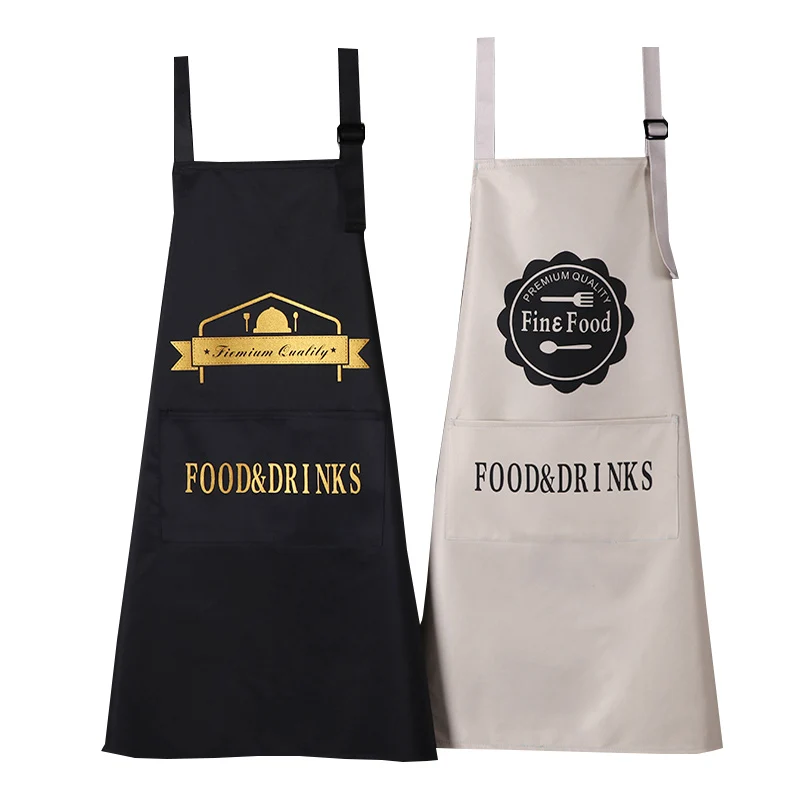 

Senyue 1Pcs Waterproof Apron Woman Adult Bibs Home Cooking Baking Coffee Shop Cleaning Aprons Kitchen Accessory