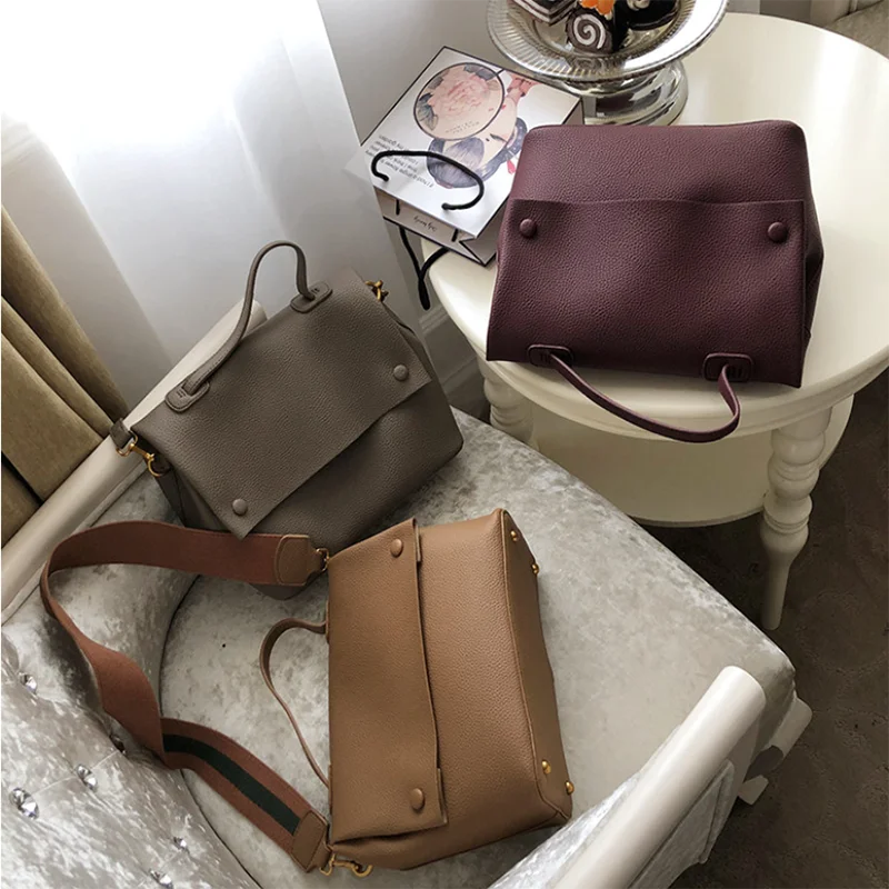 Модная вместительная сумка, женские сумки, дизайнерские сумки через плечо, повседневные сумки, Широкий Полосатый ремень, сумка на плечо