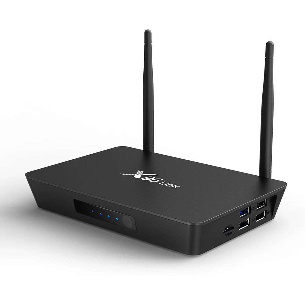  X96 Link Smart Android TV Box Amlogic S905W 2GB RAM 16GB ROM 5G WIFI bluetooth 4.0 4K Router Set To