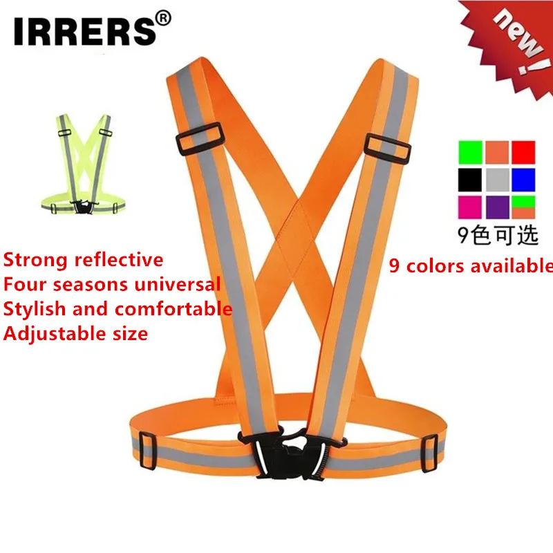 

Bike Safe Reflective Safety Vest for Construction Traffic Warehouse Visibility Security Jacket Reflective Strips Wear Uniforms