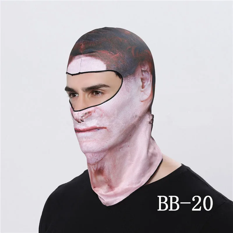 H334 BB-20 Открытый Велоспорт Балаклава анфас маска велосипеда для езды на велосипеде езда спорт Сноубординг шлем лайнер тактический Пейнтбол Шляпа Кепки - Цвет: H334 BB-20