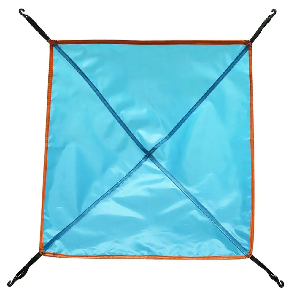 Наружная кемпинговая палатка верхняя крышка влагостойкая Водонепроницаемая непромокаемая Солнцезащитная Крышка для крыши пляжное солнцезащитное укрытие принадлежности для кемпинга - Color: Blue