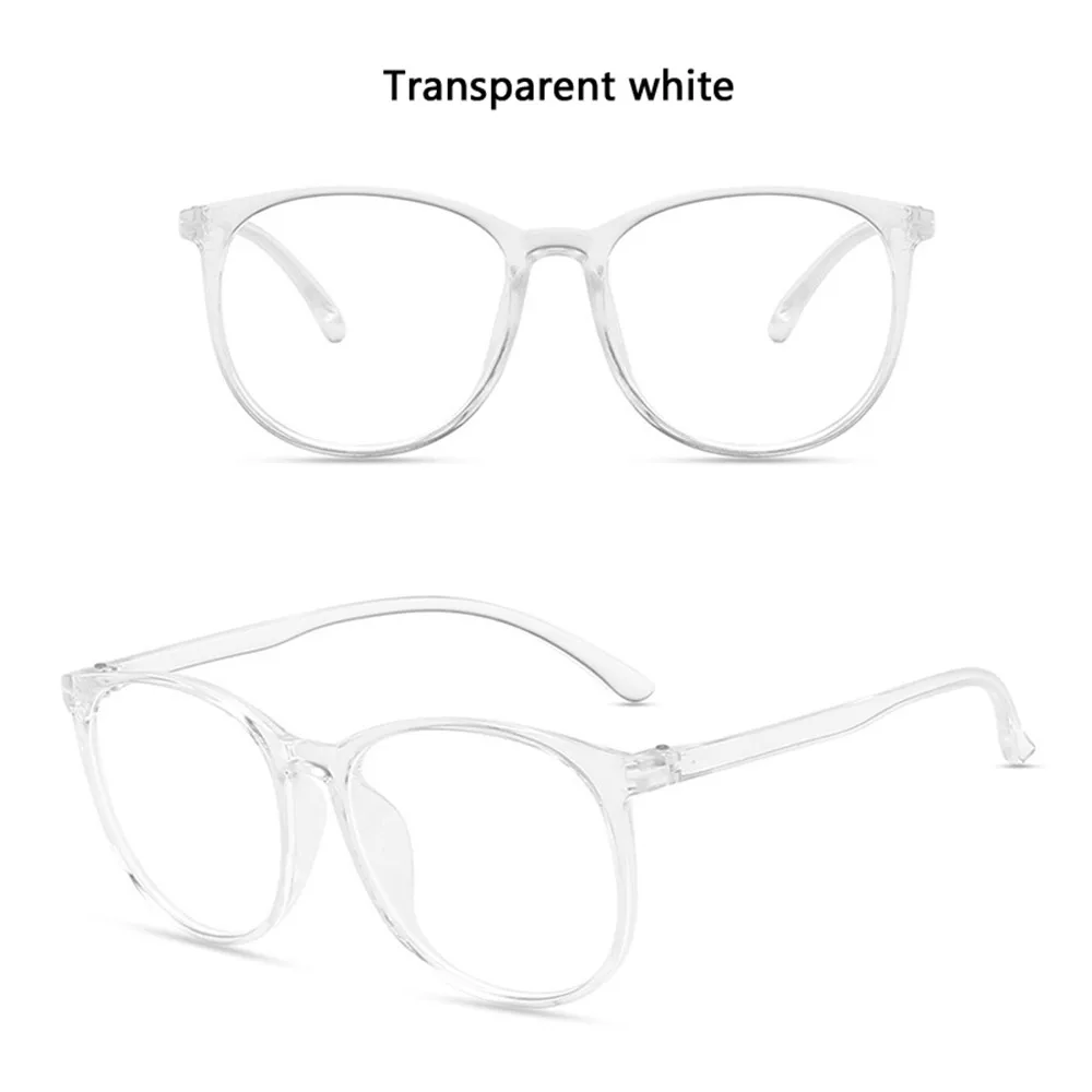 blue light glasses kmart Zilead Transparent Computer Glasses Frame Women Men Anti Blue Light Round Eyewear Blocking Glasses Optical Spectacle Eyeglass blue light blocking reading glasses