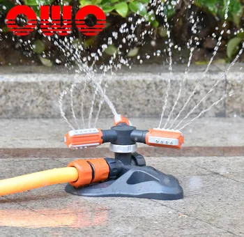 

high quality 360 °Automatic rotary garden watering sprinkler garden supplies lawn sprinkler garden watering sprinkler sprayer