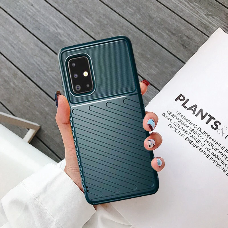 Hacrin Shockproof Case For Samsung Galaxy A51 Military Grade Anti-Knock Soft TPU Rugged Cover A71 |