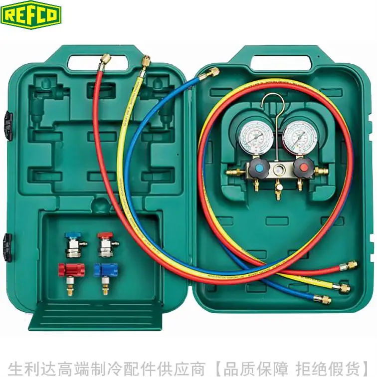 Бренд REFCO давление комплект для установки манометра BM2-3-Auto-Set-M-R134a BM2-3-Auto-Set-DS-R134a