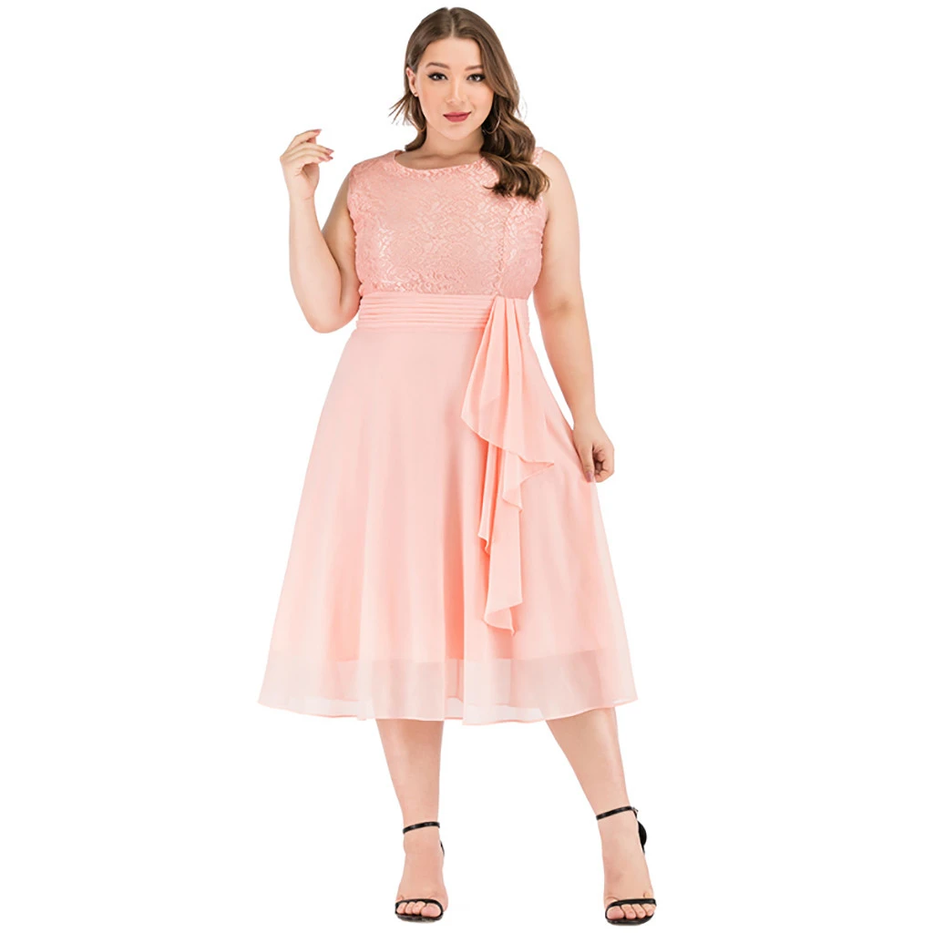 JAYCOSIN Lace Dress Women