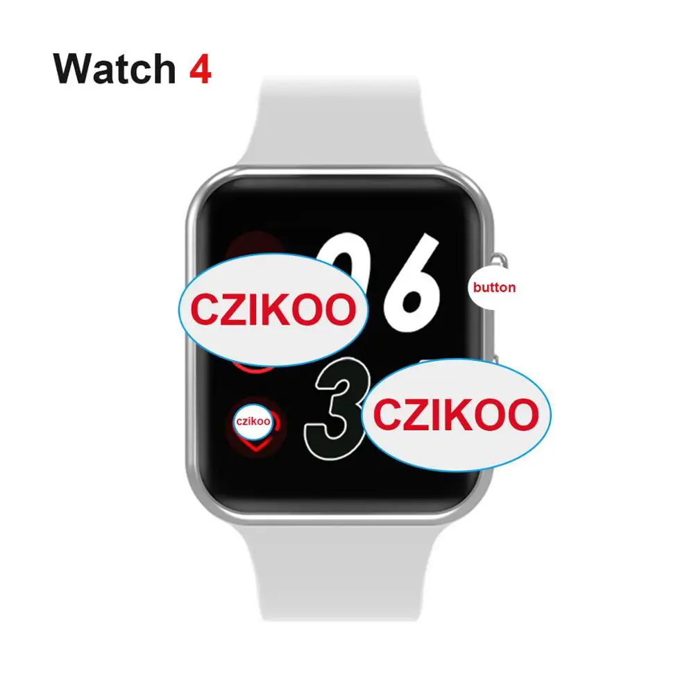 

Bluetooth Smart Watch Series 4 with Heart Rate Blood Pressure Wristwatch For ios Apple iphone iOS Android Samsung Smart watch