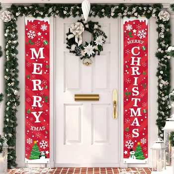 

Soldier Banner Christmas Decor For Home Merry Christmas Door Decor 2020 Xmas Ornament Halloween Happy New Year 2021 Navidad