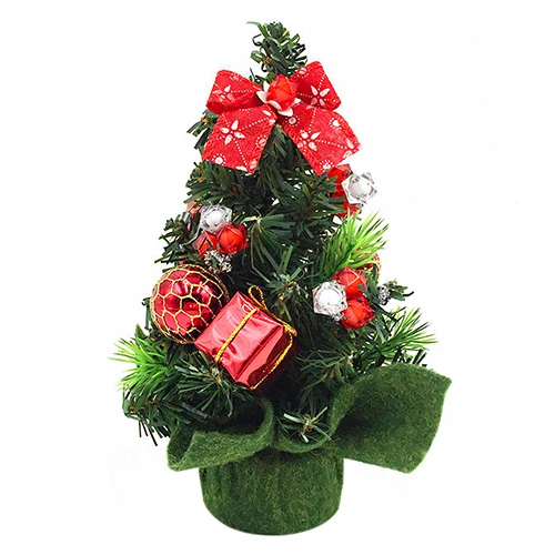 Миниатюрные Маленькие искусственные рождественские елки для праздников и