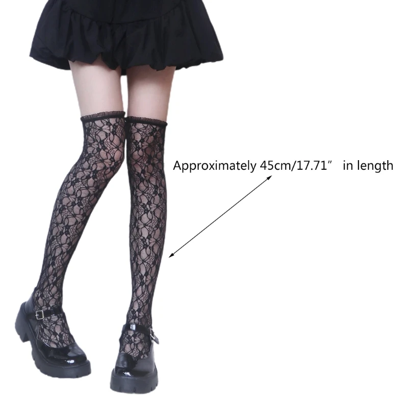 K3NF Lolita Lace Thigh High Stockings 