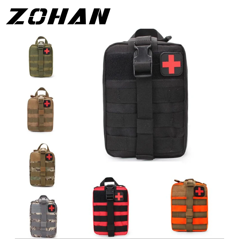 

Camping Multifunctional Waist Pack Climbing Emergency Molle Survival Kits Outdoor Travel First Aid Kit Tactical medical bag
