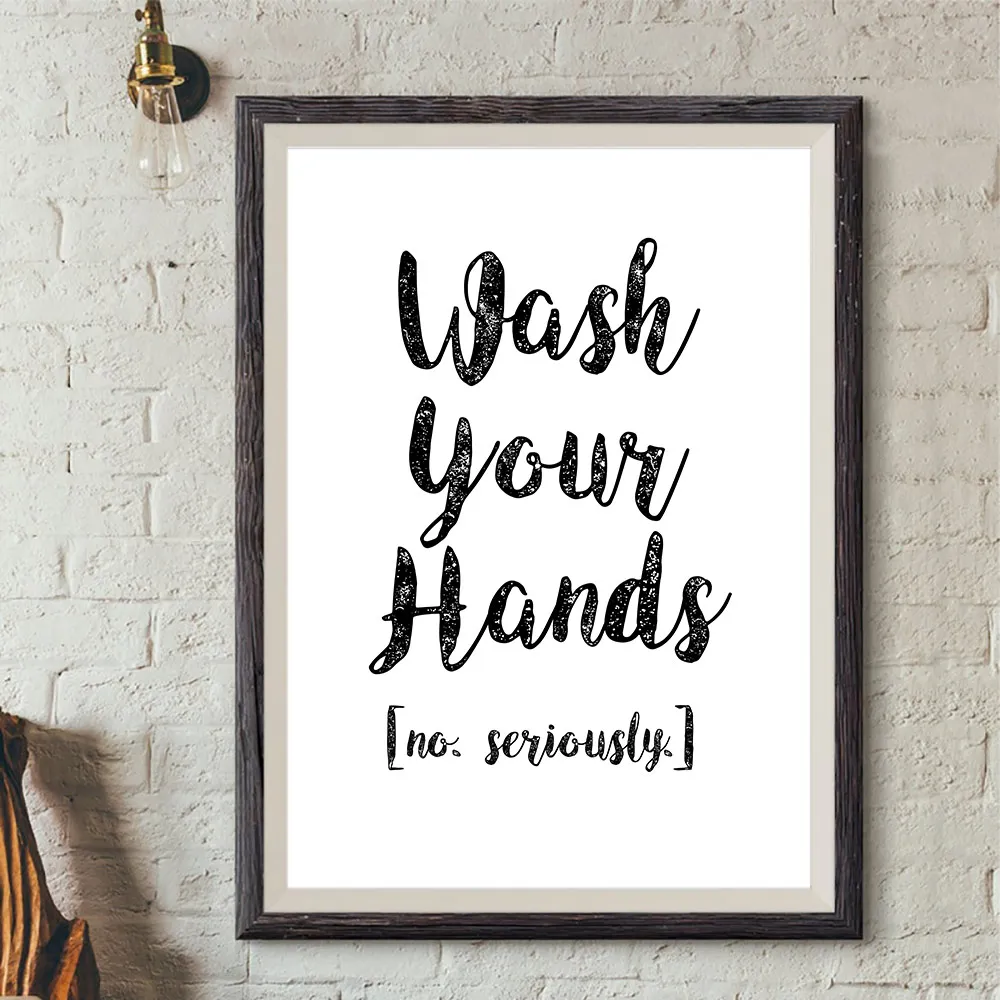 Wash-Your-Hands-Print-Painting-Funny-Bathroom-Quotes-Canvas-Poster-Black-And-White-Prints-Toilet-Typography (3)
